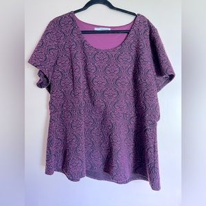 Peplum top by Maurice’s